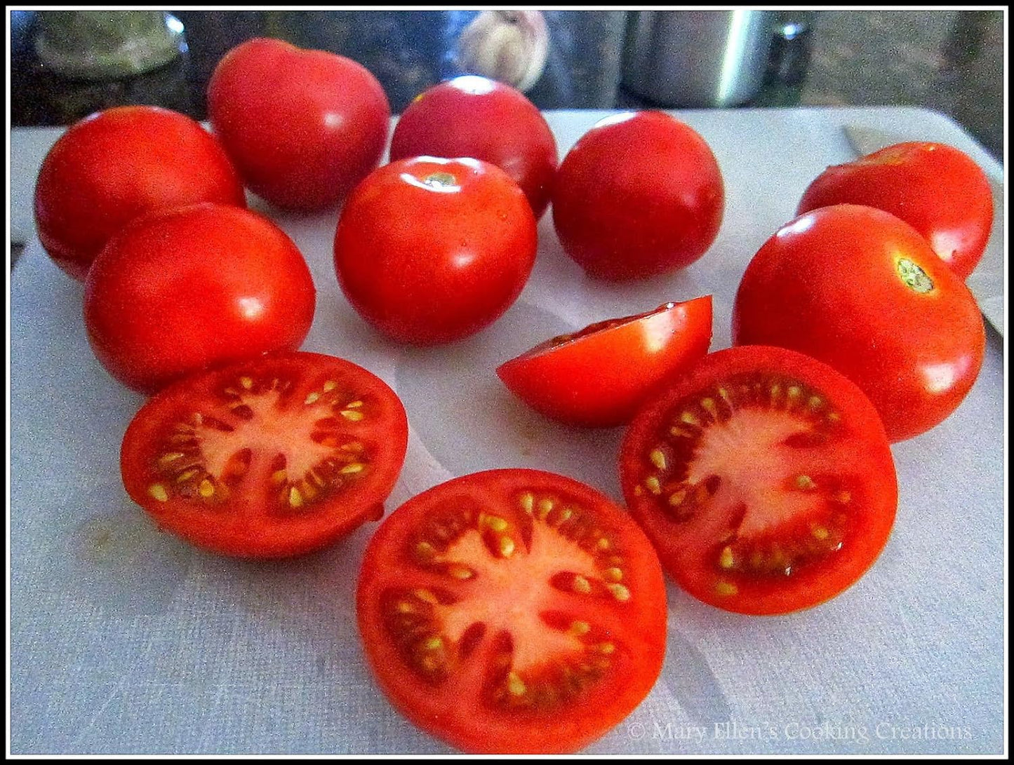CAMPARI TOMATO, Sweet Vine Tomatoes Exotic Fruit Vegetables Plant Seed -25 SEEDS