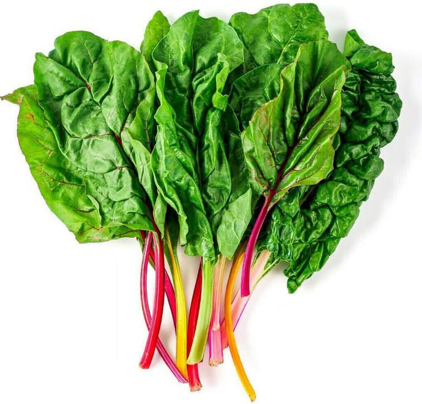 100 Seeds - Power Greens Seed Collection for Planting 100 Rainbow Swiss Chard Non-Gmo Heirloom Vegetable Seeds - Garden or Microgreens